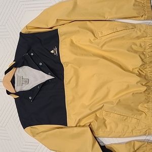 Cutter & Buck Raincoat, Yellow & Navy, Medium